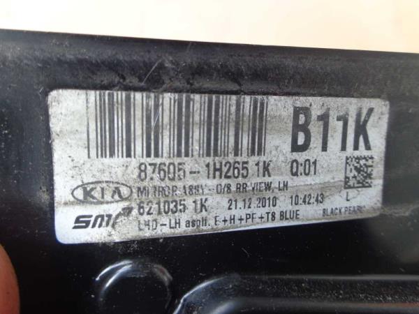 RETROVISEUR GAUCHE ELECTRIQUE KIA CEED 2009-5/2012 5 PORTES (8PIN) - Vue 4